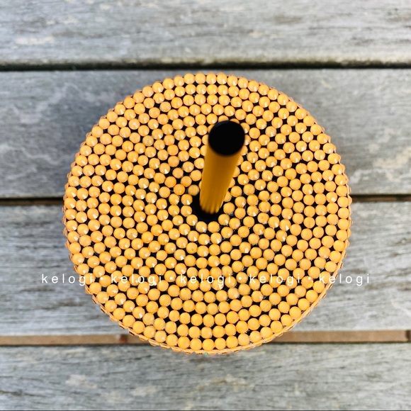 🧡NEW🖤Starbucks Skull Diamond & Neon Orange Cup - Picture 8 of 8